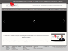 Tablet Screenshot of forwarddisability.com